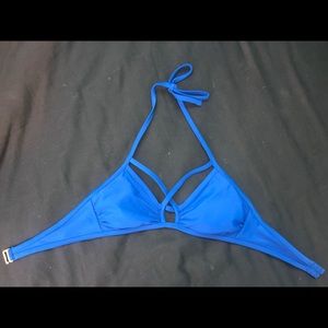 Cute Blue Bikini Top